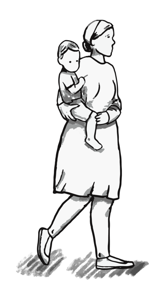 Nanny with child